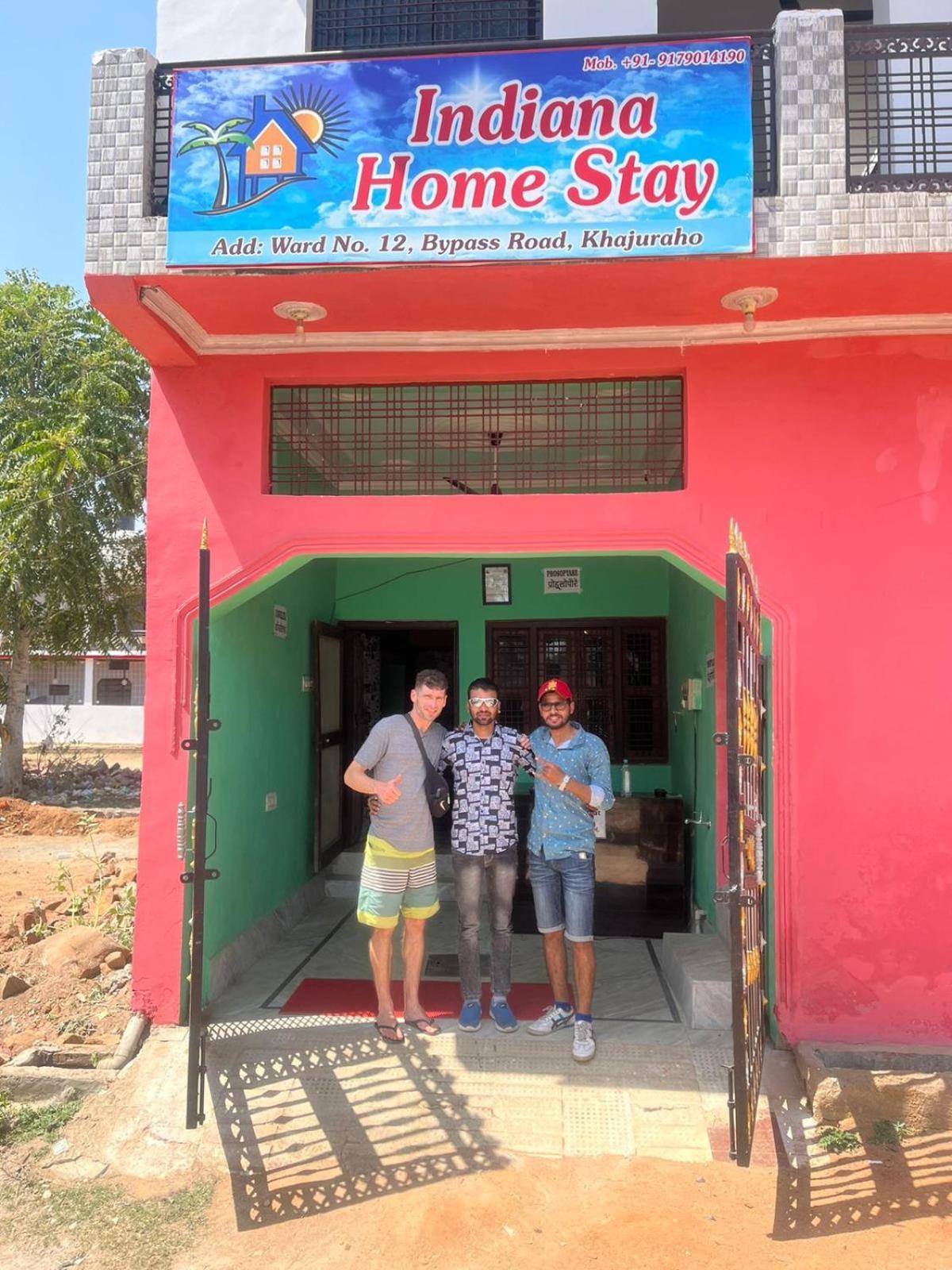 Indiana Home Stay Khajurāho Buitenkant foto