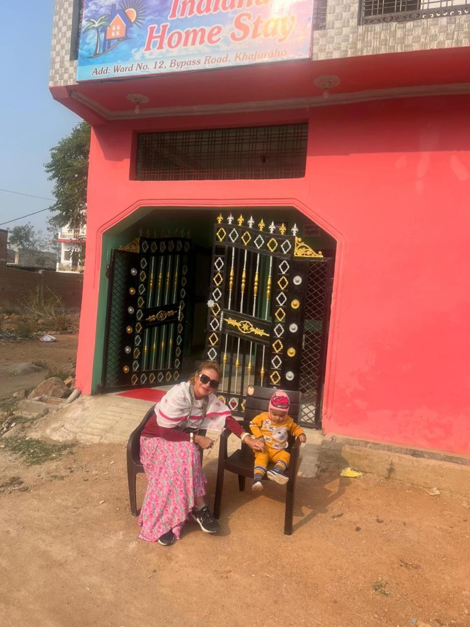 Indiana Home Stay Khajurāho Buitenkant foto