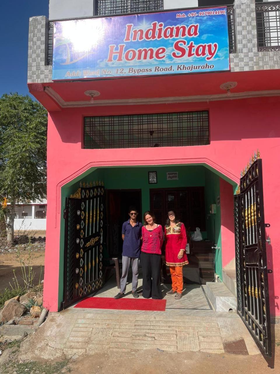 Indiana Home Stay Khajurāho Buitenkant foto